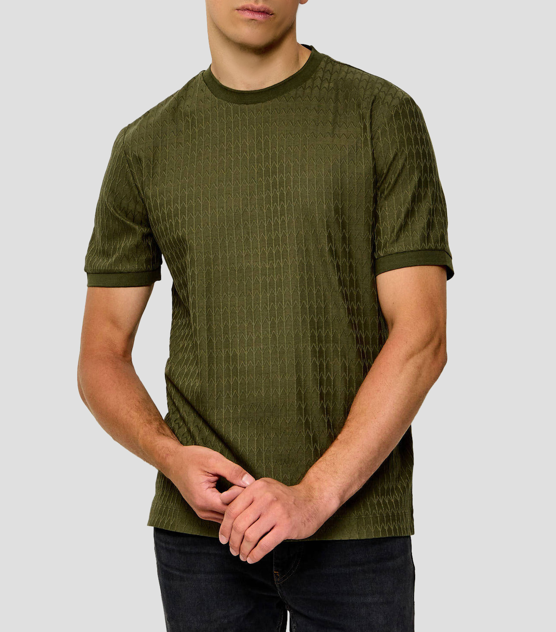 Playera cuello redondo manga corta fantasía Hombre